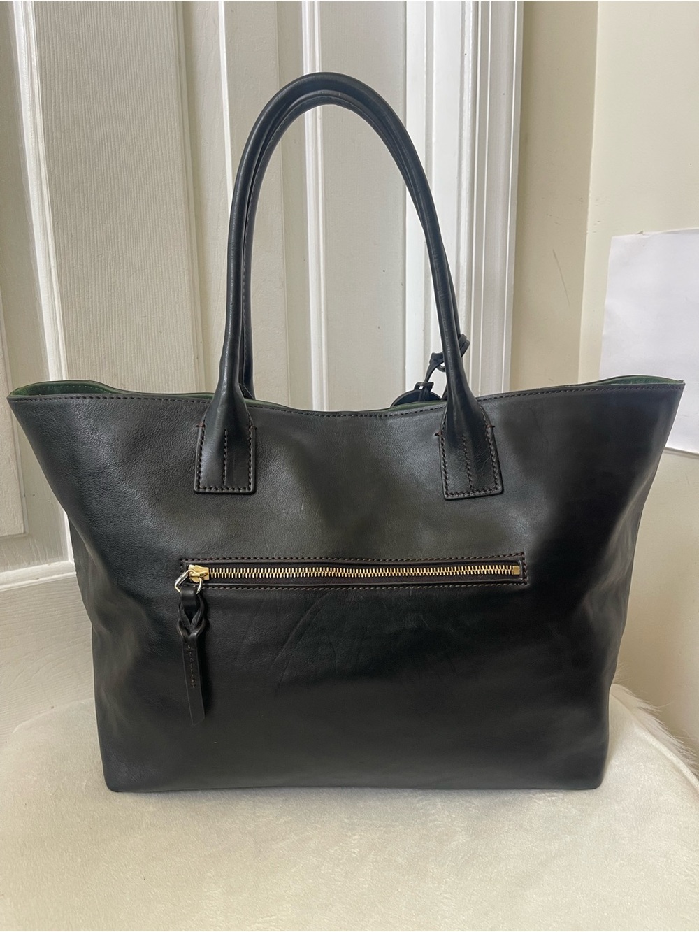 Dooney & Bourke  Russel Florentine leather Tote - Picture 4 of 15